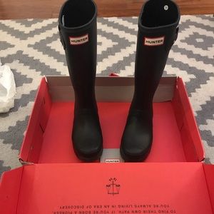 Hunter rain boots